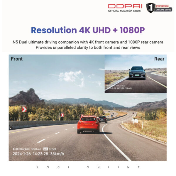 DDPAI N5 DUAL (GPS) - Image 4