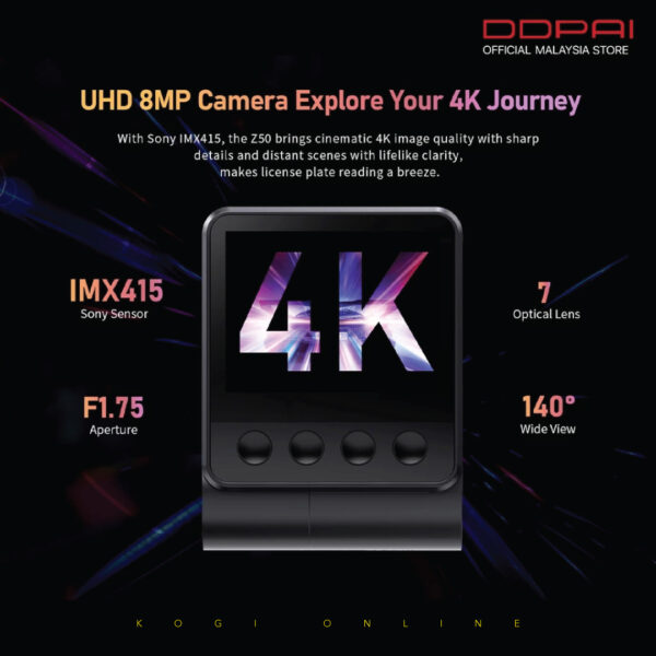 DDPAI Z50 DUAL (GPS) - Image 4