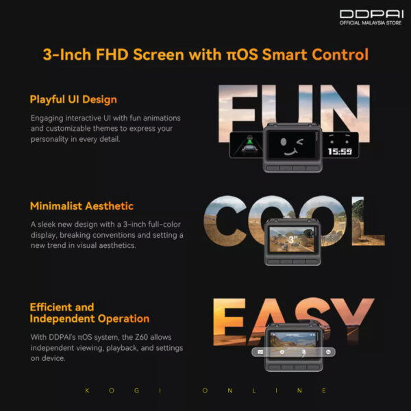 DDPAI Z60 (3CH) - Image 3