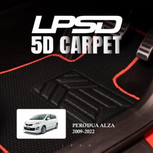 Perodua Alza LPSD 5D Carpet