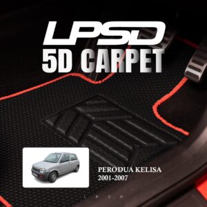 Perodua Kelisa LPSD 5D Carpet