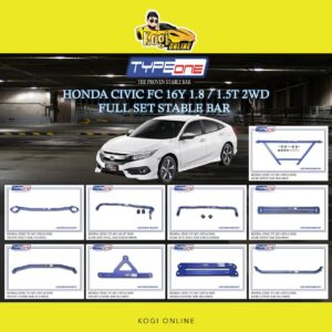 HONDA CIVIC FC 16Y 1.8 OR 1.5T 2WD (2016)