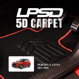 Perodua Ativa LPSD 5D Carpet
